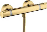 Baterie dus termostatica Hansgrohe Ecostat Comfort, polished gold optic - 13116990 - 1
