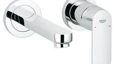 Baterie lavoar cu 2 gauri Grohe Eurosmart Cosmopolitan, fara corp incastrat-19381000