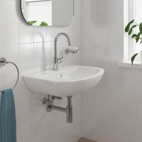 Baterie lavoar Grohe Bauloop 23763001, 3/8'', monocomanda, marimea L, pivotanta, Crom - 1