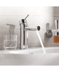 Baterie lavoar Grohe Essence New  Marimea S,crom, furtune flexibile-32898001 - 1