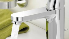 Baterie lavoar Grohe Eurosmart Cosmo, marimea M, set evacuare cu tija, aerator, Crom-23325000