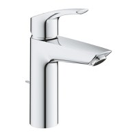 Baterie lavoar Grohe Eurosmart New 2021, marimea M, furtunuri flexibile, crom-23322003 - 1