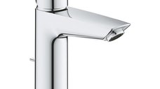 Baterie lavoar Grohe Eurosmart New 2021, marimea M, furtunuri flexibile, crom-23322003