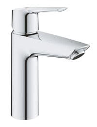 Baterie lavoar Grohe Start, marimea M, cartus ceramic, monocomanda, evacuare push to open, crom - 23575002 - 1