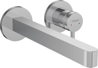 Baterie lavoar Hansgrohe Finoris cu pipa 228mm, montaj incastrat, crom - 76050000 - 1