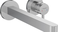 Baterie lavoar Hansgrohe Finoris cu pipa 228mm, montaj incastrat, crom - 76050000