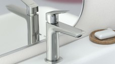 Baterie lavoar Hansgrohe Logis 110 Fine, ventil pop-up, 1/2'', monocomanda, crom - 71251000