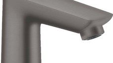 Baterie lavoar Hansgrohe Talis E 110, cu ventil, brushed black chorme - 71710340