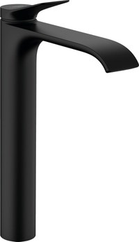 Baterie lavoar Hansgrohe Vivenis 250, ventil pop-up, negru mat - 75040670 - 1