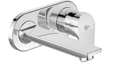 Baterie lavoar Ideal Standard Ceraflex, 1/2'', montare pe perete,, necesita set fixare, crom - A6941AA