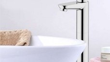 Baterie lavoar montare pe blat Grohe Bauloop XL,furtune flexibile,crom-23764000