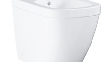 Bideu Grohe Euro Ceramic, montare pe podea, preaplin, PureGuard, alb - 39340000