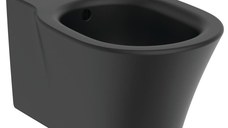 Bideu Ideal Standard Connect Air, suspendat, negru mat - E0266V3