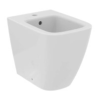 Bideu pe pardoseala Ideal Standard I.life S BTW, compact,  alb - T459501 - 1