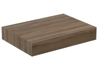 Blat pentru lavoar Ideal Standard Adapto, lemn maro inchis - U8406FW - 1