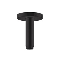 Brat dus  fix Hansgrohe, 100 mm, montaj tavan, negru mat -  27393670 - 1