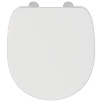 Capac WC Ideal Standard Connect Space Compact, doar pentru vase stative, alb - E129001 - 1