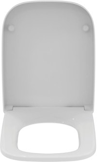 Capac WC Ideal Standard i.life A Square cu inchidere lenta, alb - T453101 - 1