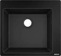 Chiuveta bucatarie Hansgrohe S510-F450, graphite black - 43312170 - 1