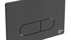 Clapeta actionare Ideal Standard Oleas M1, 234 x 154 mm, negru - R0115A6
