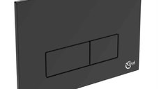 Clapeta actionare Ideal Standard ProSys Oleas M2 mecanica, dual, negru - R0121A6