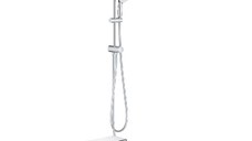 Coloana cada/dus cu termostat, Grohe Smartcontrol, palarie 210mm, para dus 3 tipuri jet,crom(34718000,27389002)