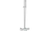 Coloana de dus Grohe Rainshower Rainshower System 310, baterie termostatata, 101cm, crom - 27966000