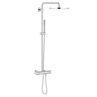 Coloana de dus Grohe Rainshower Rainshower System 310, baterie termostatata, 101cm, crom - 27966000 - 1