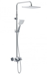 Coloana de dus Kludi Cockpit Explorer,1 jet,  termostatic, crom - 8005005-00 - 1
