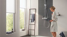Coloana dus cu termostat pentru montare pe perete Grohe Euphoria SmartControl-26507000