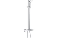 Coloana dus Grohe New Tempesta, palarie patrata, 25 cm, termostat,editie profesionala-26689000