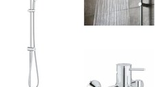 Coloana dus Grohe Tempesta 250+baterie cada Grohe Classic  (23787000  ,26675000)