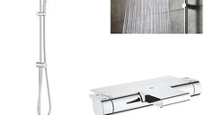 Coloana dus Grohe Tempesta 250+baterie cada Grohe Grohtherm 2000  ( 34464001  ,26675000)