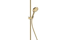 Coloana dus Hansgrohe Croma Select S 280, 1 jet, termostat, polished gold optic - 26890990