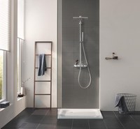 Coloana dus, termostat, montare pe perete Grohe Euphoria SmartControl 310mm alb-26508LS0 - 1