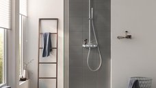 Coloana dus, termostat, montare pe perete Grohe Euphoria SmartControl 310mm alb-26508LS0
