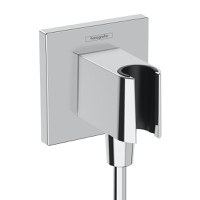 Cot iesire Hansgrohe FixFit, universal, suport integrat, crom - 26889000 - 1