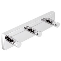 Cuier cu 3 agatatori Ferro, Metalia 12, crom - 0243.0 - 1