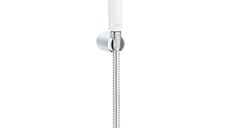 Dus igienica intima, Grohe Tempesta F,fara baterie,furtun metalic 1.2m,culoare alb-26356IL0