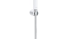 Dus igienica intima, Grohe Tempesta F,fara baterie,furtun metalic 1.2m,culoare alb-26356IL0