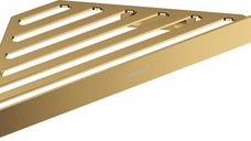 Etajera de colt Hansgrohe AddStoris, polished gold optic - 41741990