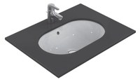 Lavoar Ideal Standard Connect Oval 62x41cm, montare sub blat, alb - E505001 - 1