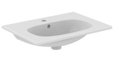 Lavoar Ideal Standard Tesi Silk 60 cm, montare pe mobilier, alb mat - T3510V1