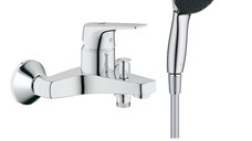 Pachet baterie cada Grohe Bauflow, set dus inclus( 23756000 ,26720001)