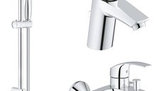 Pachet promo 3in1 baterii baie Grohe Eurosmart marimea S (33265002,33300002,27853001)