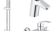 Pachet promo 3in1 baterii baie Grohe Eurosmart marimea S (33265002,33300002,27853001)