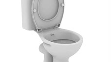 Pachet vas WC cu functie bideu Ideal Standard Vidima,rezervor 3/6 l, capac alb - W835301