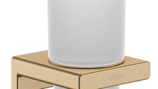 Pahar baie Hansgrohe AddStoris, 90 mm, brushed bronze - 41749140