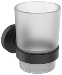 Pahar cu suport Ideal Standard IOM, negru mat - A9120XG - 1