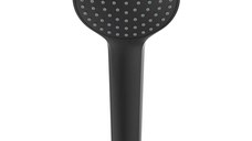 Para de dus Ideal Standard IdealRain, 1 jet, 100 mm, negru mat - B9402XG